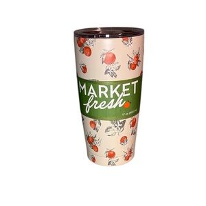 Market Fresh Orange Citrus Stainless Steel Insulated Tumbler - 17oz